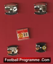 Manchester United Football Badge Collection Man Utd Badges X 5