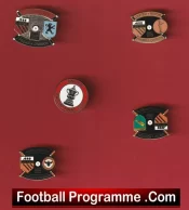 Manchester United Football Badge Collection Man Utd Badges X 5