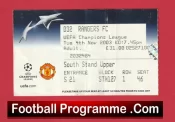 Manchester United v Glasgow Rangers 2003 – Man Utd Football Ticket