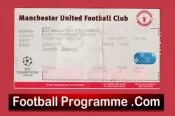 Manchester United v Kosice 1997 – Match Ticket