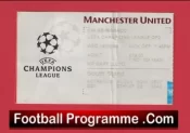 Manchester United v Monaco 1998 – Football Ticket