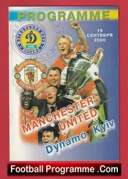  Birkirkara v Manchester United 2000 - Man Utd Friendly Game Malta Football Programme .COM Football Programmes Memorabilia