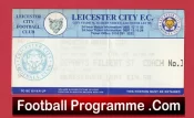 Leicester City v Manchester United 1999 – Match Ticket