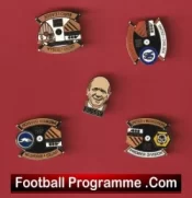 Manchester United Football Badge Collection Man Utd Badges X 5