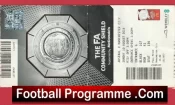 Manchester City v Arsenal 2014 – FA Community Shield Match Ticket