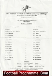 Millwall v Liverpool 1989 – FA Youth Cup Steve McManaman