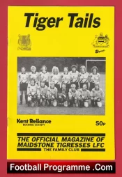 Maidstone Tigresses Ladies v Horsham 1993 – Womens Football