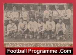  Sheffield United Football Club Multi Autographed Signed Team Picture 1969 Football Programme .COM Football Programmes Memorabilia