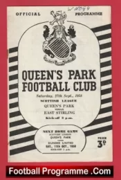 Queens Park v East Stirlingshire 1958 – Scotland