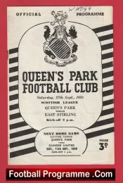 Queens Park v East Stirlingshire 1958 – Scotland