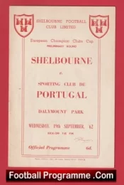 Shelbourne v Sporting Portugal 1962 – Ireland