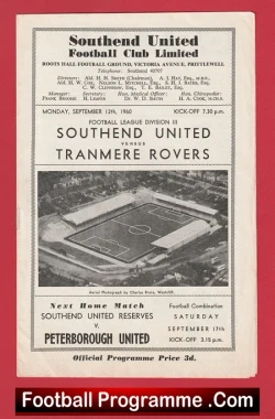  Tranmere Rovers v Manchester United 2020 - FA Cup FAC Football Programme .COM Football Programmes Memorabilia