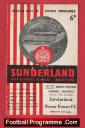 Sunderland v Dynamo Moscow 1955 – Russia Football Team