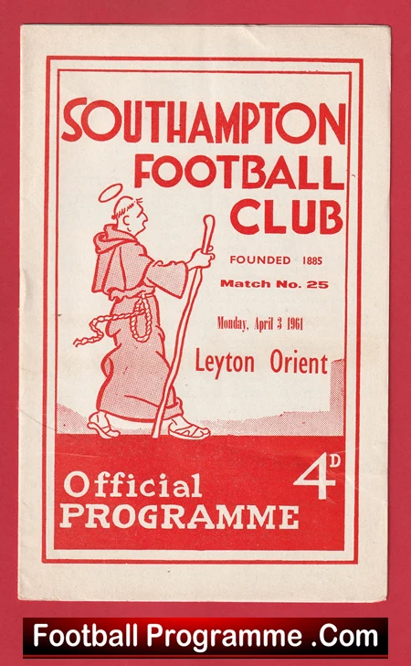 Southampton v Leyton Orient 1961 - 1960s - Image 2
