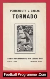 Portsmouth v Dallas Tornado 1969 – American USA Soccer Team