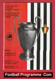 Liverpool v Juventus 1985 – European Cup Final at Heysel