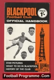 Blackpool Official Supporters Handbook 1968 – 1969 Hand Book