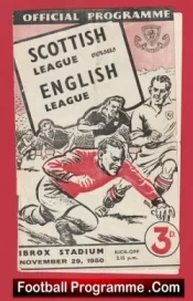 Scottish League v English League 1950 – Glasgow Rangers Ibrox