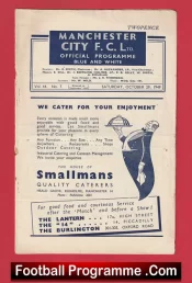 Manchester City v Sunderland 1949 – 1940s