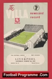 Aston Villa v Liverpool 1953 – 1950s