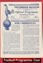 Tottenham Hotspur v Manchester City 1956 – 1950s