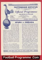 Tottenham Hotspur v Chelsea 1956 – 1950s
