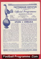 Tottenham Hotspur v Chelsea 1956 – 1950s
