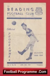 Reading v Swindon Town 1949 – 1940s