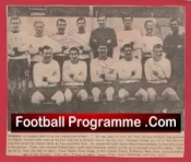 Walsall Football Club Multi Autographed Signed Team Picture 1960’s