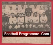 Walsall Football Club Multi Autographed Signed Team Picture 1960’s