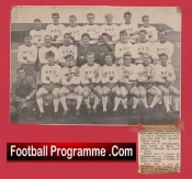 Walsall Football Club Multi Autographed Signed Team Picture 60s