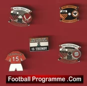 Manchester United Football Badge Collection Man Utd Badges X 5