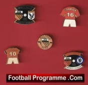 Manchester United Football Badge Collection Man Utd Badges X 5