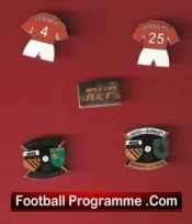 Manchester United Football Badge Collection Man Utd Badges X 5