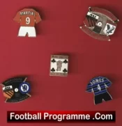 Manchester United Football Badge Collection Man Utd Badges X 5
