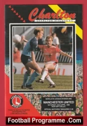 Charlton Athletic v Manchester United 1989 – Man Utd