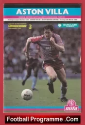 Aston Villa v Manchester United 1989 – Man Utd