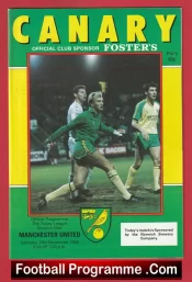 Norwich City v Manchester United 1986 – Man Utd