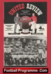 Manchester United v Newcastle United 1958 – Munich Season