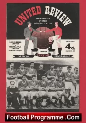 Manchester United v Newcastle United 1958 – Munich Season