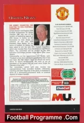 Manchester United Bobby Charlton Autograph Signed Picture Man United