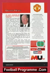 Manchester United Bobby Charlton Autograph Signed Picture Man United