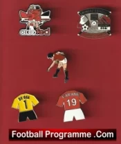 Manchester United Football Badge Collection Man Utd Badges X 5