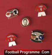 Manchester United Football Badge Collection Man Utd Badges X 5