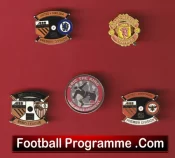 Manchester United Football Badge Collection Man Utd Badges X 5