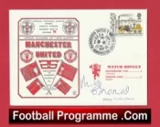 Manchester United Mickey Thomas Autograph Signed FDC Lodz