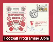 Manchester United Mickey Thomas Autograph Signed FDC Lodz