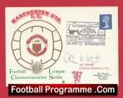 Manchester United Ian Storey Moore Autograph Signed FDC