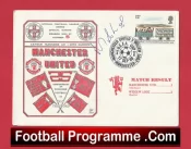 Manchester United Mickey Thomas Autograph Signed FDC Lodz