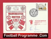 Manchester United Kevin Moran Autograph Signed FDC Lodz